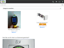 Tablet Screenshot of lueftung-shop.de
